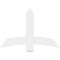 Ekena Millwork Bellingham Architectural Grade PVC Gable Bracket, 48"W x 32"H x 2"D x 6"F, 16/12 Pitch GBP048X32X0206BEL00 - alternate 2